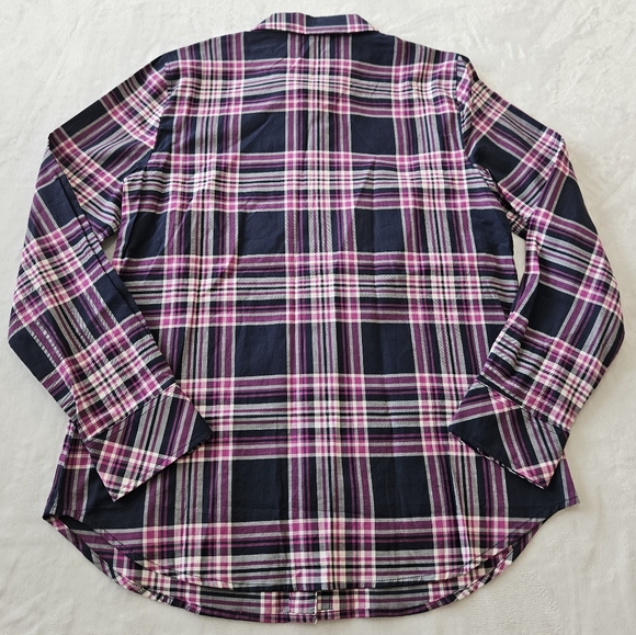 NWT Talbots Button Down Shirt Lot Small Floral & Plaid - Picture 11 of 12